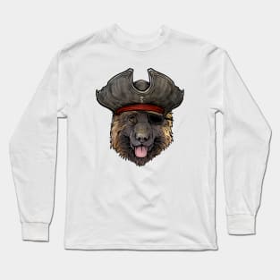 German Shepherd Pirate Long Sleeve T-Shirt